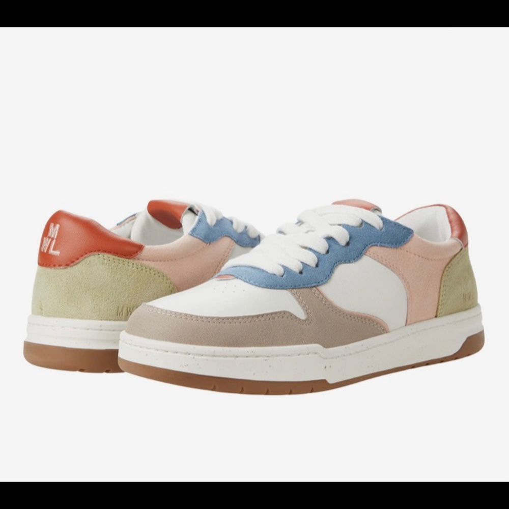 Madewell Court Sneakers in Blue Multi
